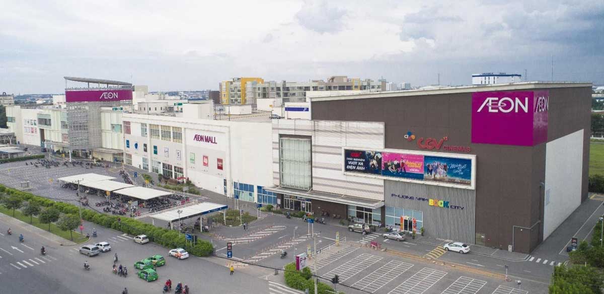 siêu thị AEON MALL khu đô thị một thế giới The One World Kim Oanh